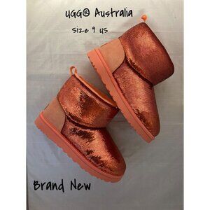 UGG® Australia Classic Mini Mirror Ball Boot Women's US 9 EU 40 Brand New